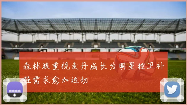 森林狼重视麦丹成长为明星控卫补强需求愈加迫切